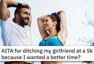 ‘She showed me this bizarre side-stepping gallop.’ Boyfriend Wonders If He’s The Worst For Ditching His Girlfriend At A Race After She Runs Like A Fool