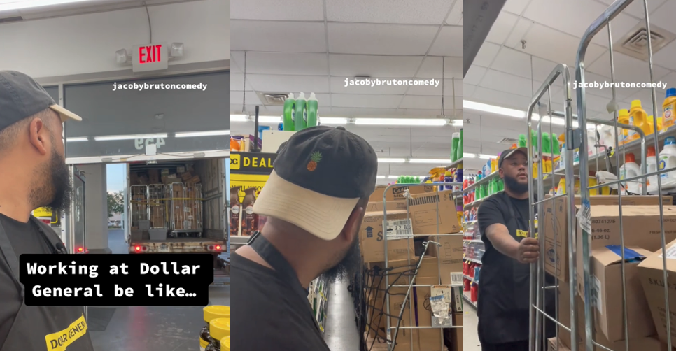 Dollar General TikTok Aisle This is gonna be a looooong night. Dollar General Worker Shows Why The Store Always Looked Jam Packed