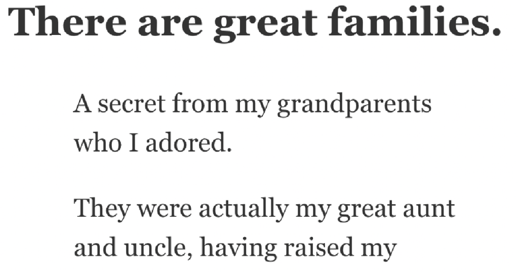 People Dish On The Biggest Secret They've Kept From Family
