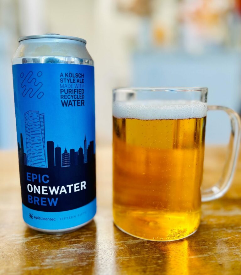  Would You Drink A Beer Made From Used Shower Water? Epic OneWater Brew Is Doing Just That.