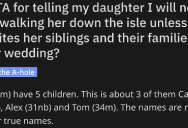 This Dad Is Torn Since His Daughter Is Forcing Him To Choose Between His Kids