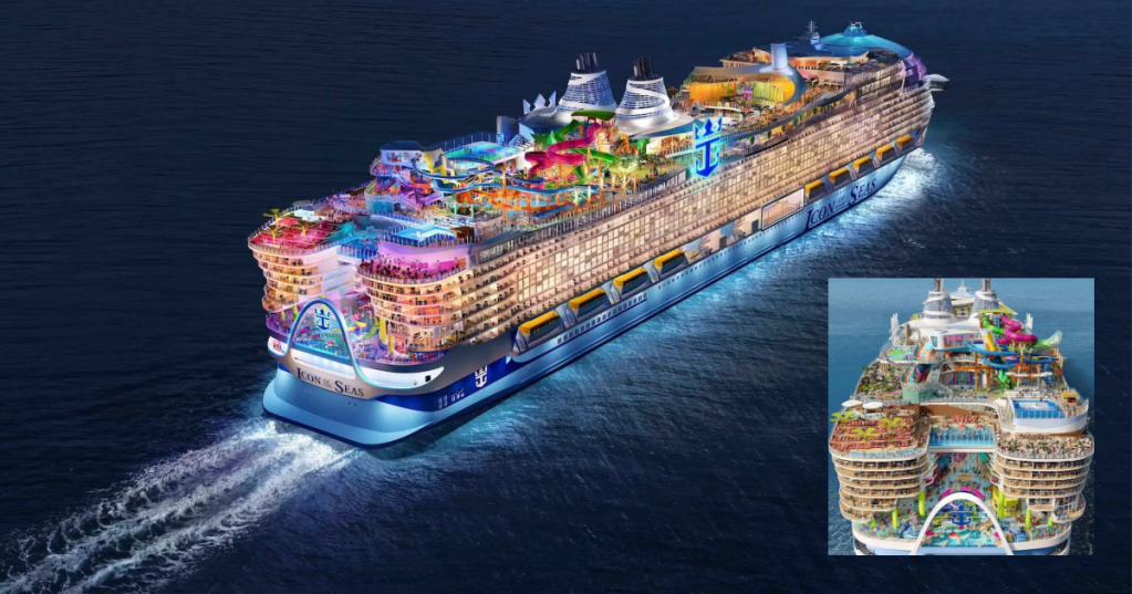 Royal Caribbean's 'Icon Of The Seas' Luxury Cruise Ship Will Break Records Because It's Cartoonishly Large