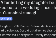 Should This Mom Have Been More Supportive When Her Daughter Was Booted From A Wedding?