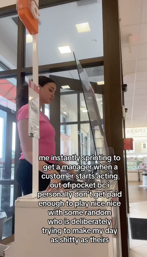Screen Shot 2023 08 03 at 4.37.56 PM Me instantly sprinting to get a manager when a customer starts acting out of pocket... An Ulta Employee Shows How She Deals With Rude Customers