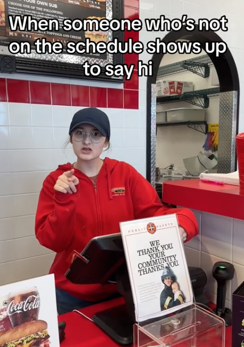 Screen Shot 2023 08 06 at 11.29.46 AM You’re not in this episode! A Firehouse Subs Employee Put Her Co Workers On Blast For Showing Up On Their Days Off