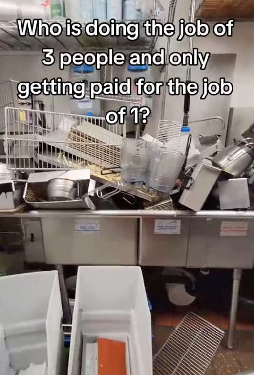 Screen Shot 2023 08 07 at 9.47.07 AM They expect us to do it in one hour? A McDonald’s Worker Said They Do The Work Of Three People When Employees Calls Out Sick Or Risk Being Fired