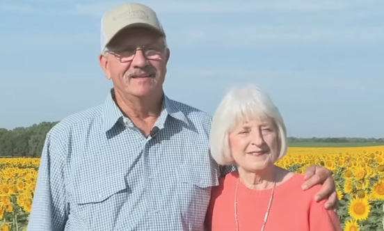 Screen Shot 2023 08 09 at 7.11.17 PM A Kansas Man Planted More Than One Million Sunflowers to Surprise His Wife of 50 Years