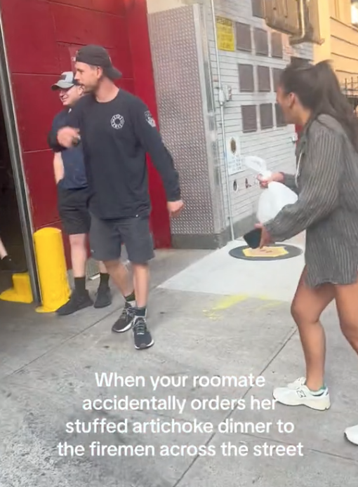 Screen Shot 2023 08 10 at 8.35.54 AM This is my new pickup move. A Woman Accidentally Ordered Food to the Fire Station Across the Street And Its Hilariously Embarrassing