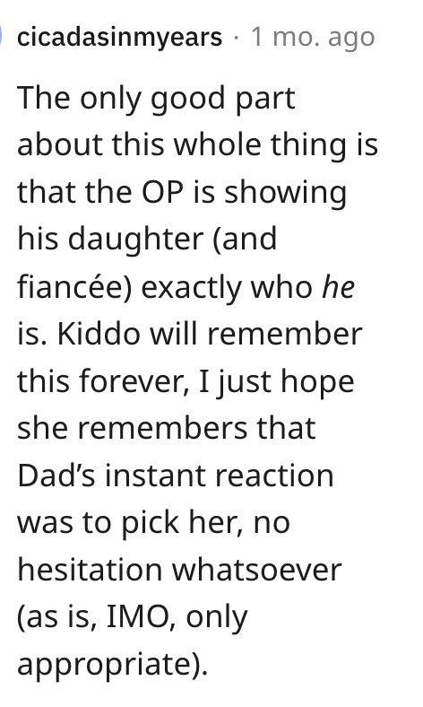 Screen Shot 2023 08 12 at 11.03.54 PM She didn’t think that my daughter would “fit the part.” He Might Call Off The Wedding After His Fiancee Refused To Let His Daughter Be A Part Of It. Is He Wrong?