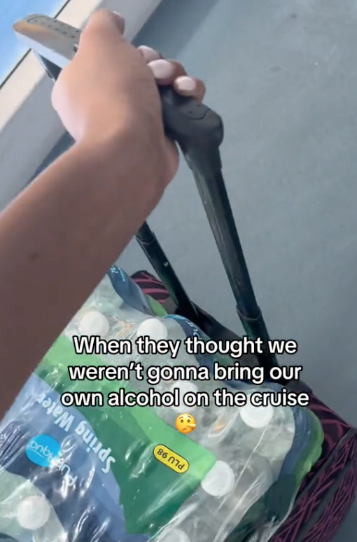 Screen Shot 2023 08 14 at 12.43.43 PM Because of TikTok they are now checking things like this as well. A Couple Showed How They Snuck Booze Onto a Royal Caribbean Cruise