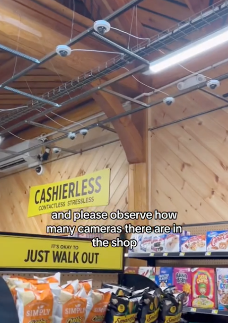 Screen Shot 2023 08 14 at 4.42.38 PM Its open 24 hours with no lines or checkouts. A TikTokker Shared A Video Showing a Dollar General Store That Is Completely Self Checkout