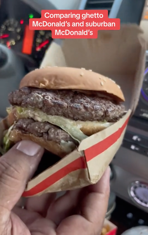 Screen Shot 2023 08 15 at 7.11.35 AM Look at the difference! Holy cow! A Man Compared Identical McDonald’s Orders He Placed In The Inner City And In The Suburbs