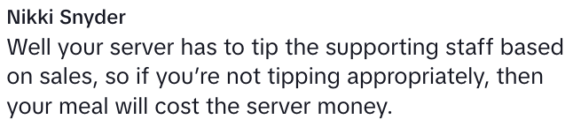 Screen Shot 2023 08 15 at 7.18.50 AM I have tipped higher for Waffle House than I have for like a $600 steak dinner. A Man Said He Tips Based on Service and Not on How Much the Bill Is And Servers Are Clapping Back