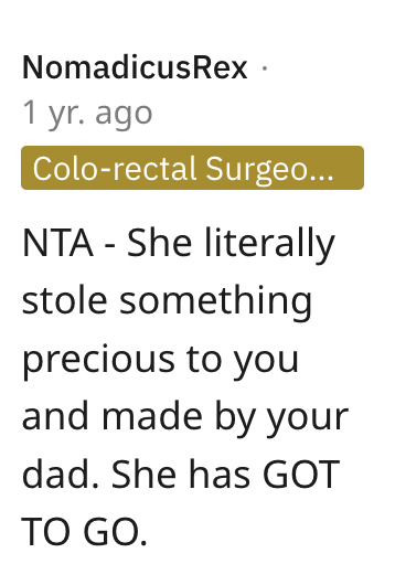 Screen Shot 2023 08 21 at 3.42.31 PM They told her that it was creepy for a grown man to have a doll. He Pressed Charges When His Girlfriend Stole The Doll His Father Made Him. Was He A Jerk?