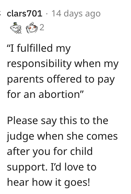 Screen Shot 2023 08 25 at 2.56.30 PM If I called off my college plans now my life would pretty much be over. He Wants To Know If Fathering An Unwanted Baby Means He Needs To Say Put Instead Of Going To College