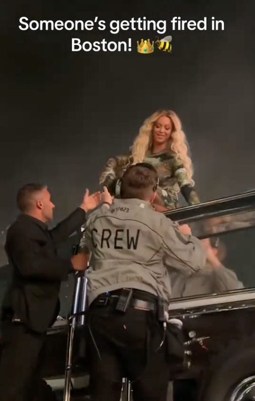 Screen Shot 2023 08 29 at 10.02.04 AM A Prop Tank On Beyoncé’s Tour Broke Down on Stage And It’s Happened Before