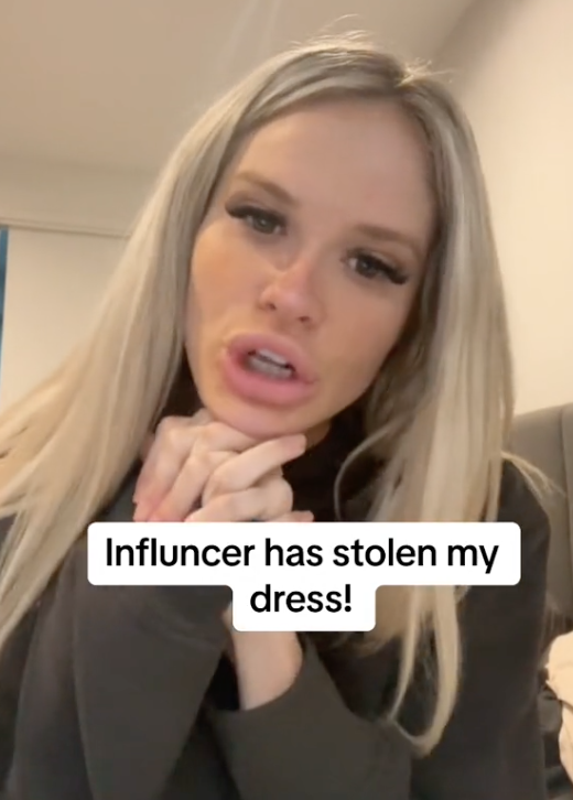 Screen Shot 2023 08 29 at 11.42.41 AM A influencer has stolen my dress. Give my dress back. A Woman Had Clothing Stolen That She Rented Out On Rent My Dress