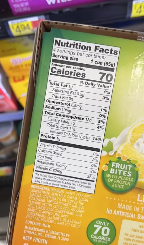 Screen Shot 2023 08 29 at 12.04.28 PM Five of the most underrated frozen food cheat codes. Guy Shows The Low Calorie Food Items At Walmart That Helped Him Lose 100 Pounds