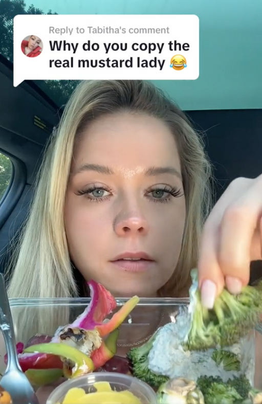 Screen Shot 2023 08 29 at 9.40.04 AM Why are people gatekeeping a condiment? There’s a Debate About Who Is the Real “Mustard Queen of TikTok”