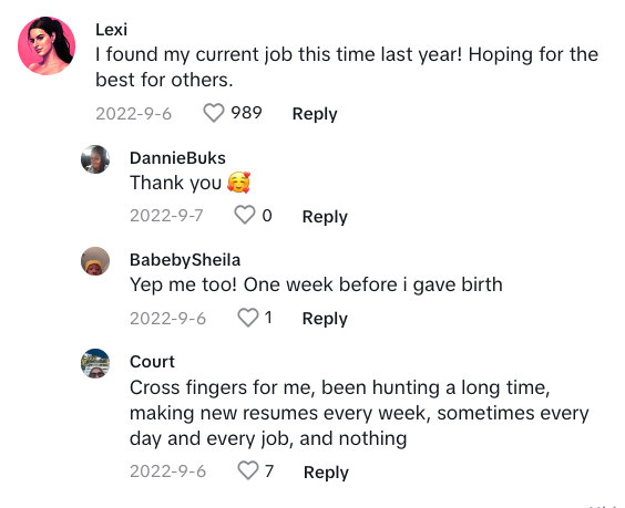 Screenshot 2023 08 21 at 1.37.44 PM If youre a job seeker, this is one of the greatest times for you. Hiring Expert on TikTok Explains How The September Surge Is Coming After Labor Day