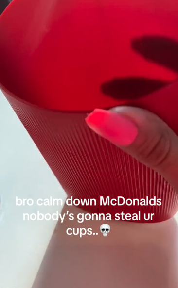 Screenshot 2023 09 01 at 12.18.35 AM Calm down McDonalds, nobodys gonna steal your cups. McDonalds Customers Find Trackers On Containers, So What Do They Do?