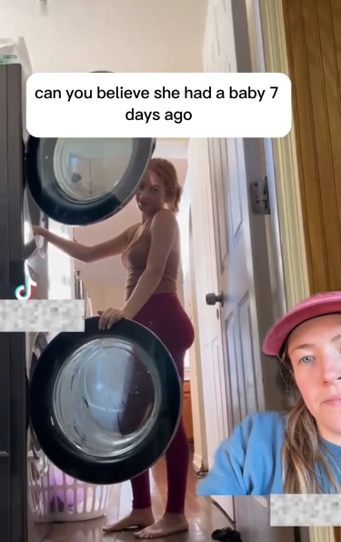 Screenshot 2023 09 03 at 12.23.37 AM Let her rest! A Man Filmed His Wife Doing Laundry A Week After She Gave Birth And People Are Not Happy About It