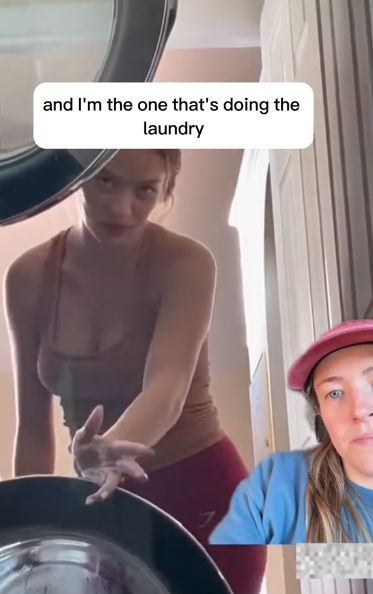 Screenshot 2023 09 03 at 12.23.45 AM Let her rest! A Man Filmed His Wife Doing Laundry A Week After She Gave Birth And People Are Not Happy About It