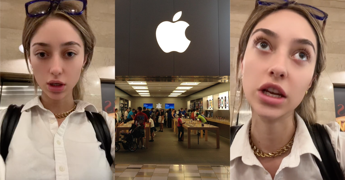 TIkTokAppleStoreBuds She Waited Three Hours And Apple Didnt Fix Her AirPods Or Get A Replacement, So She Took Matters Into Her Own Hands