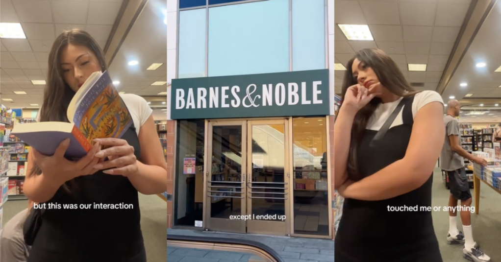 'Ended up being stalked.' A Woman Talked About A Creepy Guy She Encountered At Barnes & Noble