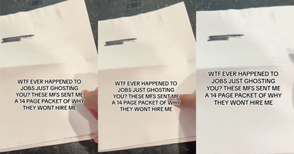 'y'all had your little hiring manager texting me for two weeks!' A Job Hunter Got A 14-Page Document From A Company Telling Him Why They Wouldn't Hire Him