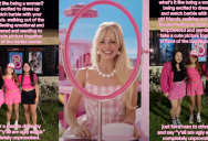 ‘What’s it like being a woman?’ A Woman And Her Friends Saw “Barbie” And Then Immediately Got Heckled