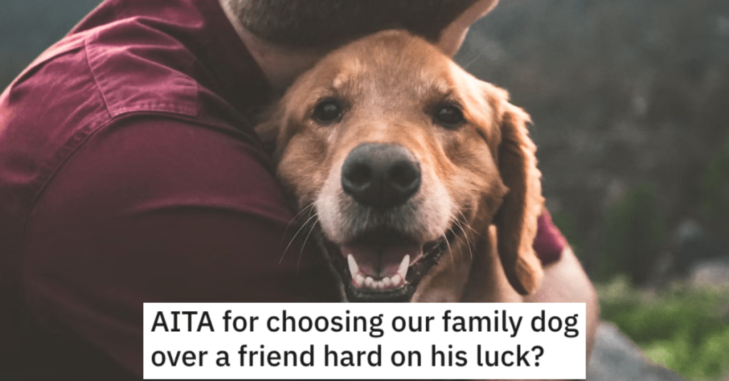 'Then he told me to get rid of our dog and deep clean the home.' Man Wants To Know If He’s Wrong For Choosing The Family Dog Over His Friend