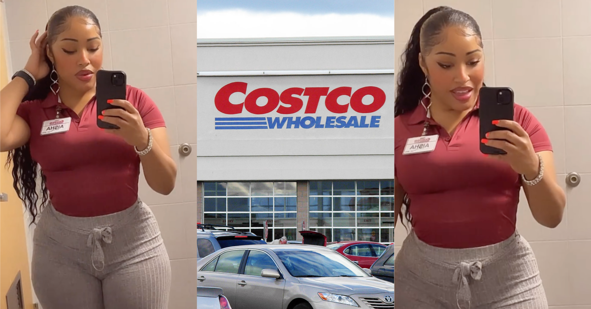 TikTokCostcoDressCode Because the men keep looking at me, I have to come to work in bigger clothes. A Costco Employee Said That Her Manager Body Shamed Her