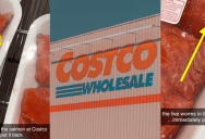 ‘Live parasites… immediately put it back.’ A Woman Said She Found Live Worms in the Salmon at Costco