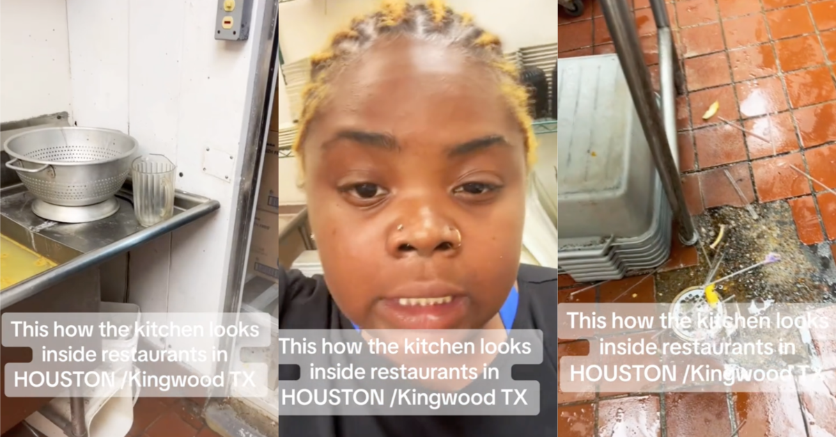 TikTokDirtyRestaurant I want y’all to see the establishments that y’all love to eat out of. A Worker Showed The Incredibly Dirty Conditions Inside The Kitchen Where She Works