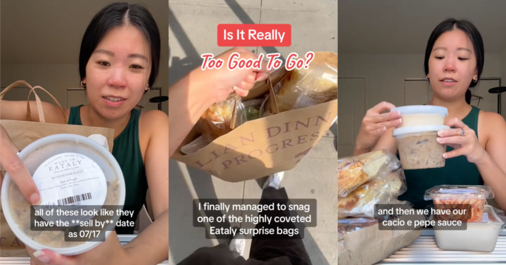 'This is like, chock full of food.' She Used The "Too Good To Go" App And Paid $9 For A Ton Of Food, And Now People Want To Know More