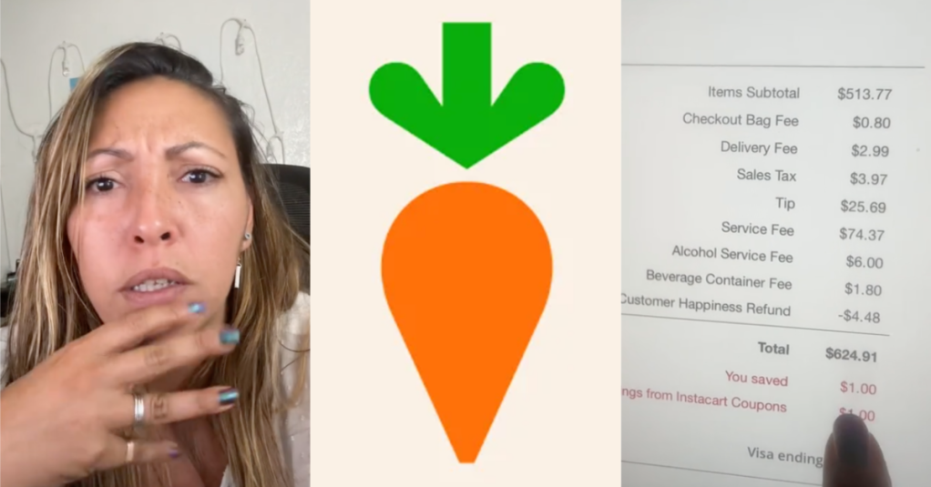'This is robbing customers.' A Woman Said Instacart Slapped Her With A $78 Upcharge And They Didn't Make It Right