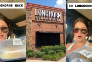 ‘This is the best thing ever. It comes with bread, it comes with a drink.’ A Woman Shared A $9 Dinner Hack At Longhorn Steakhouse