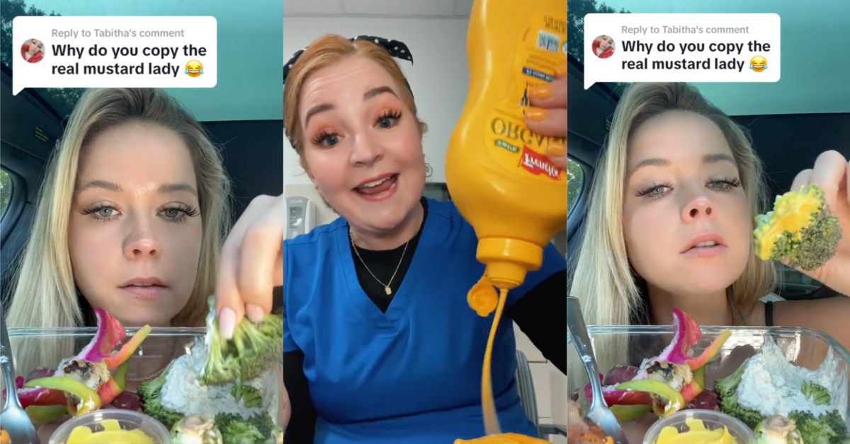 TikTokMustrdQueen Why are people gatekeeping a condiment? There’s a Debate About Who Is the Real “Mustard Queen of TikTok”