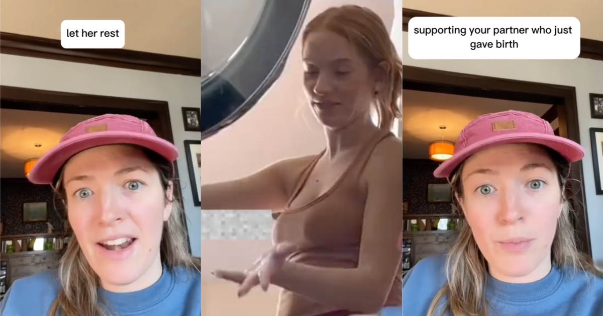 'Let her rest!' A Man Filmed His Wife Doing Laundry A Week After She Gave Birth And People Are Not Happy About It