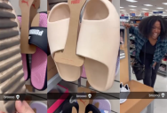 ‘I promise i washed my hands after touching it.’ A Customer Found Someone’s Old Shoes In A Box While Shopping At T.J. Maxx