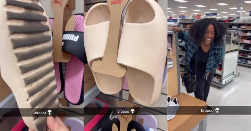 'I promise i washed my hands after touching it.' A Customer Found Someone’s Old Shoes In A Box While Shopping At T.J. Maxx