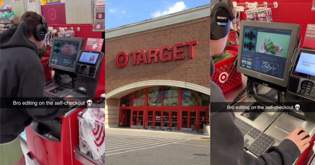 'Can we get security over here?' A Man Hacked Into Target's Self-Checkout Kiosk to Edit Videos