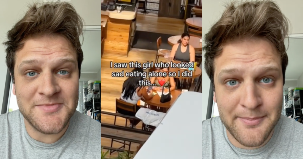 'I would dedicate the rest of my life to destroying that person.' A Man Filmed A Woman Alone And Bought Her Meal But TikTok Roasted That Approach