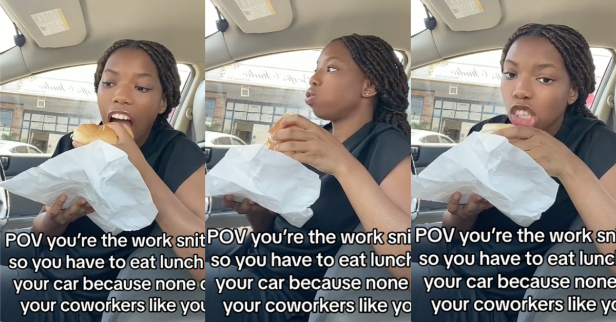 TikTokWorkSnitch Serves you right! A Woman Said She Eats Her Lunch in Her Car Because She’s Known as “The Work Snitch”