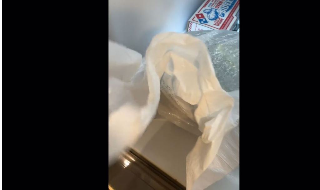 'bro she just dumped me outta nowhere.' Husband Puts Away Leftovers In A Trash Bag So His Wife Puts Him On Blast