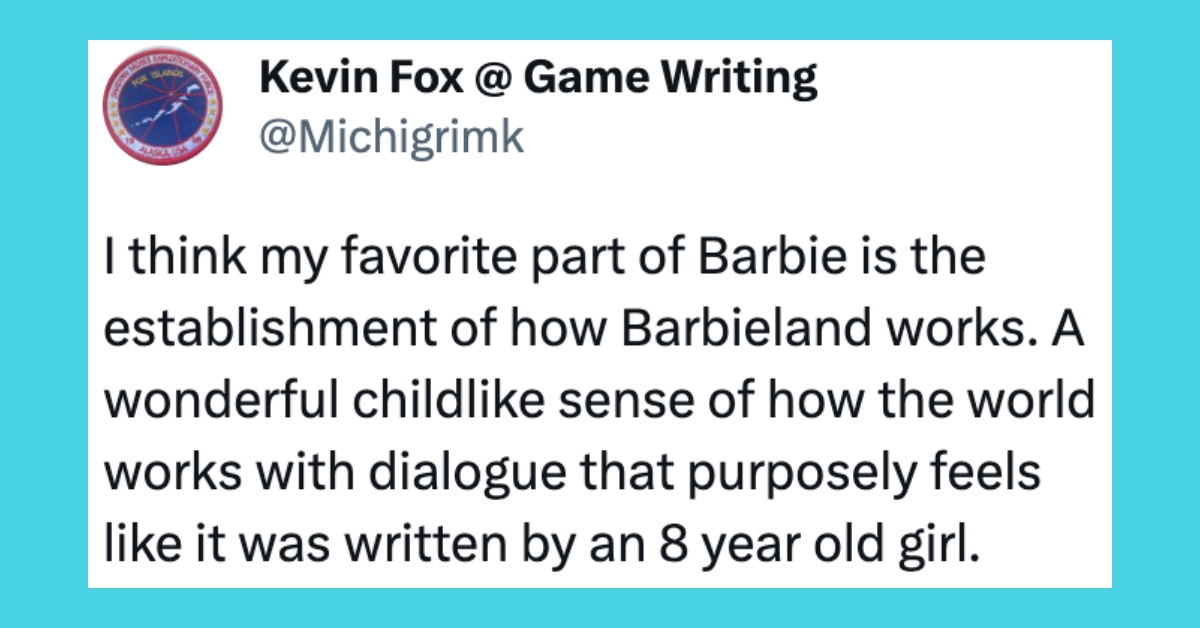 TwitterBarbieMoments People Shared Tweets About Their Favorite “Barbie” Moments