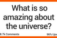 ‘Any sufficiently advanced technology is indistinguishable from magic.’ People Weigh In On What They Think Is The Most Amazing Thing About The Universe