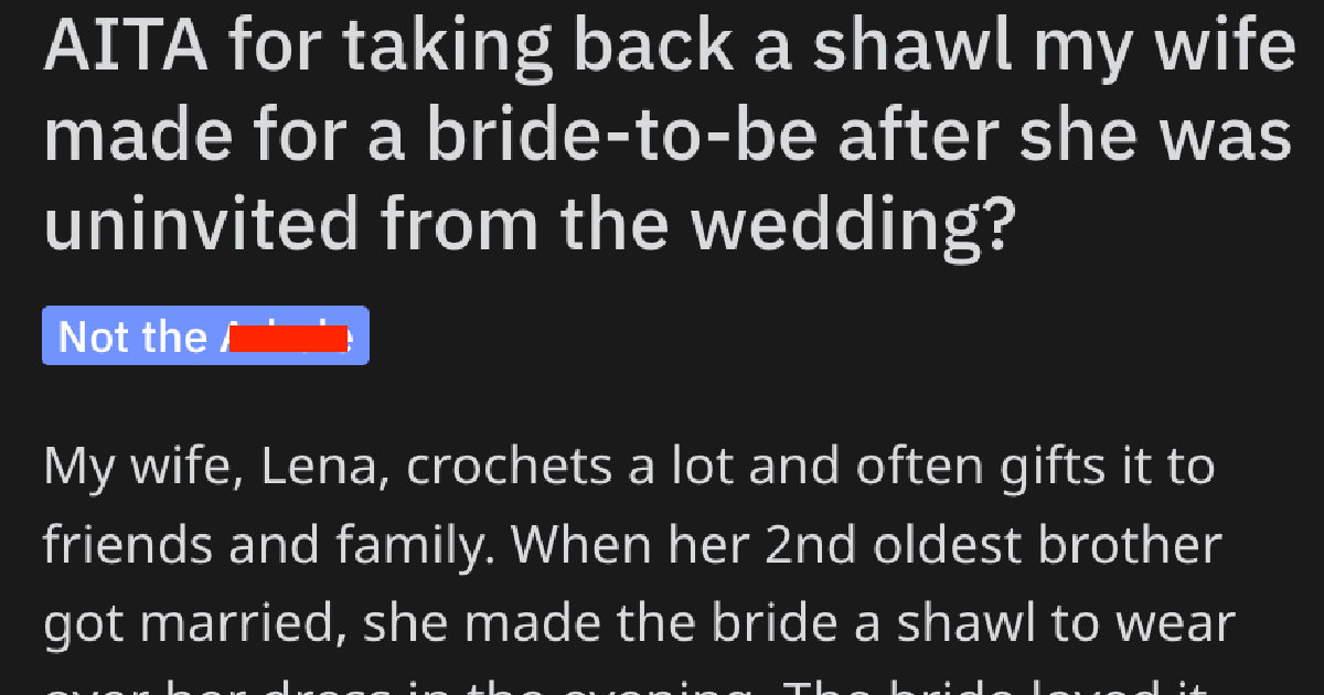 AITABadBrideBehavior copy He Stood Up For His Wife And Caused A Family Uproar. Should He Let It Go?