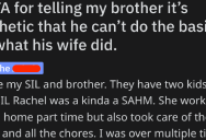 She Called Her Brother Out For Being A Bad Partner. Did She Cross A Line?